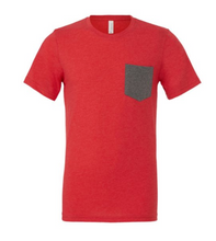 Load image into Gallery viewer, Short Sleeve pocket Tee
