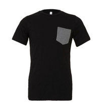 Load image into Gallery viewer, Short Sleeve pocket Tee
